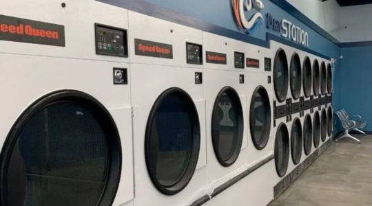 Huebsch Laundry Equipments 6 dryer station