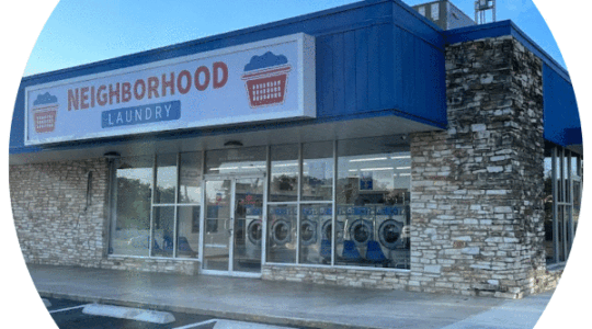 neighborhood laundry - laundromat